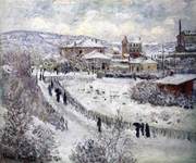 View of Argenteuil - Snow