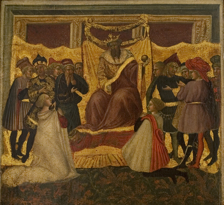 Scene from a Novella (cassone panel)