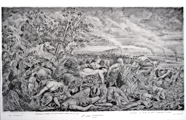 Final Compositional Drawing (Land Crossing)
