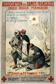 Association des Dames Francaises, Croix Rouge Francaise: Aidez-Nous  Soigner Nos Blesss. Achetez les Timbres  lEffigie de Nos Gnraux.