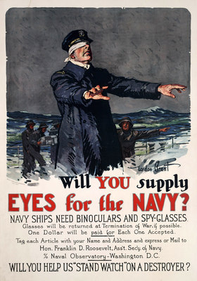 Will You Supply Eyes for the Navy? Navy Ships Need Binoculars and Spy-Glasses