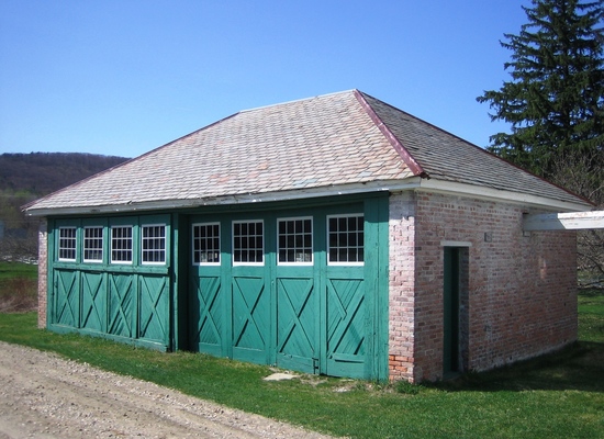 Brick Garage