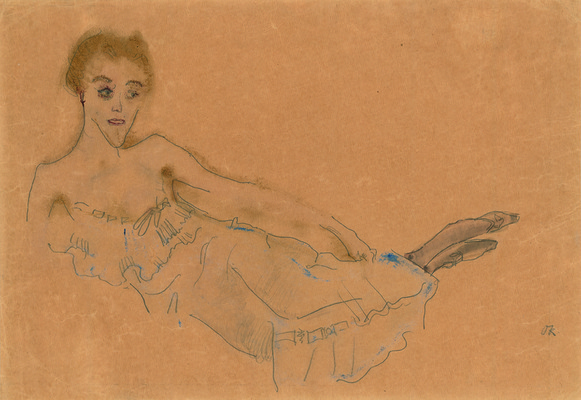 Reclining Woman/Liegender Frau