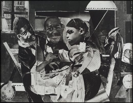 Romare Bearden - Evening 9:10, 461 Lenox Avenue