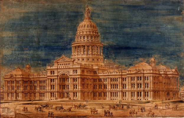 Watercolor of the Capitol