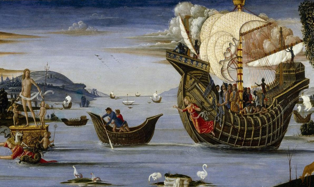 The Beloved of Enalus Sacrificed to Poseidon and Spared