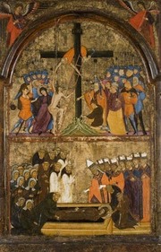 Christ Mounting the Cross and the Funeral of Saint Clare (404)