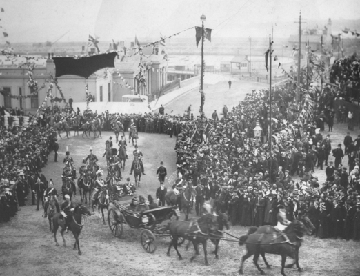 The Arrival of Queen Victoria