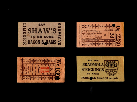 Tram Ticket, 1950s