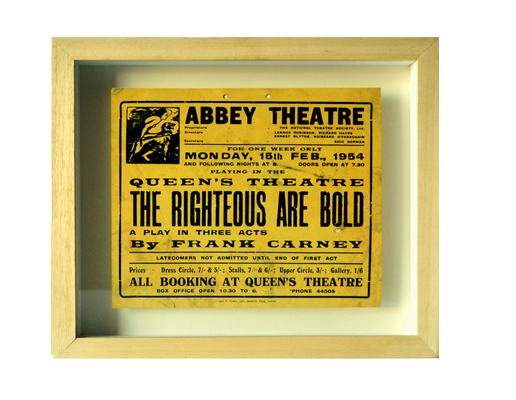 The Righteous Are Bold Poster, 1954