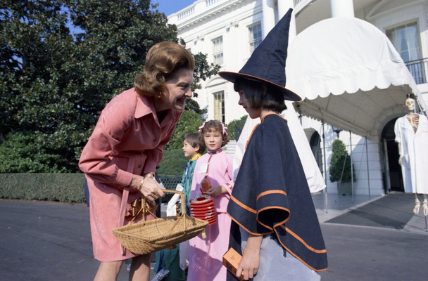 Trick or Treating at the White House