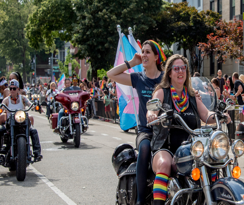 First Openly Transgender U.S. Delegate Danica Roem, of Virginia, at the 2019 Capital Pride Parade