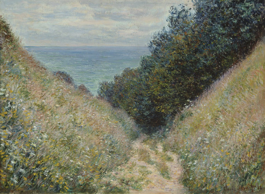 DONE 230    Road at La Cavée, Pourville