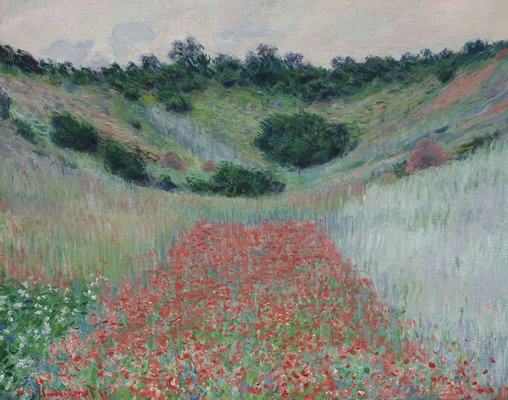 DONE 232    Poppy Field in a Hollow near Giverny