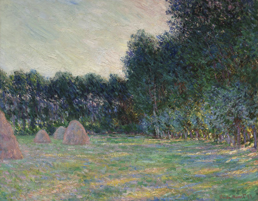 DONE 236    Meadow with Haystacks near Giverny