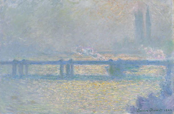 DONE 256    Charing Cross Bridge (overcast day)