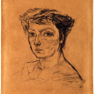 Lotte Forchheimer by Oskar Kokoschka on Cuseum