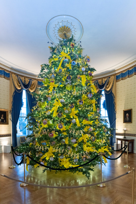 The Blue Room Christmas Tree 