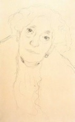 Portrait of an Old Lady Facing Front/Brustbild einer alten Dame von vorne (Charlotte Pulitzer)