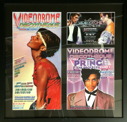 Various Videodrome Discoteque Flyers