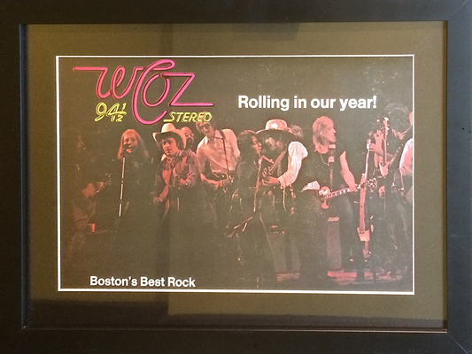 WCOZ FM "Rolling Thunder Revue" Poster