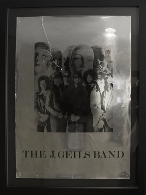 The J Geils Band Silver Promo Poster