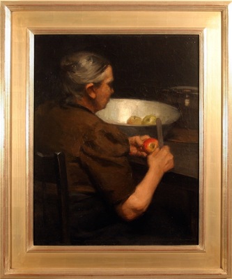 The Old Housewife (Woman Peeling Apples)