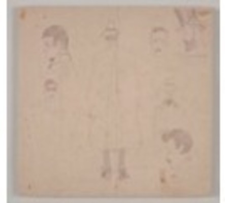 Seven Caricatures of Academy Students