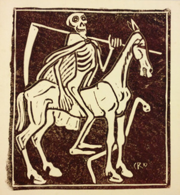 Tod auf Einem Klepper Reitend  (Death Astride a Horse)