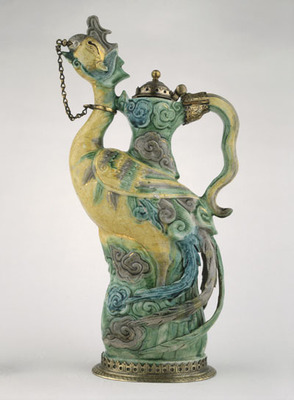 Ewer in the Shape of a Phoenix