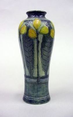 Vase with Japanese Plum Design