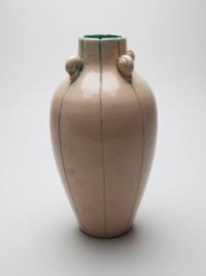 Small Amphora Vase with Snail Design