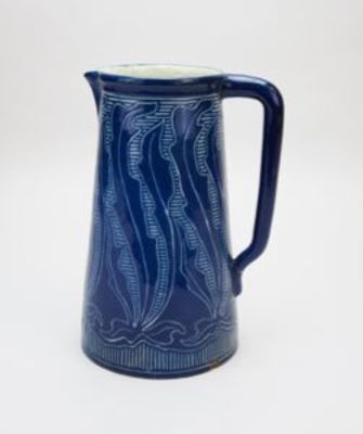 Pitcher with Dandelion Design