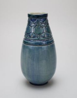 Vase with Lady Slipper Design