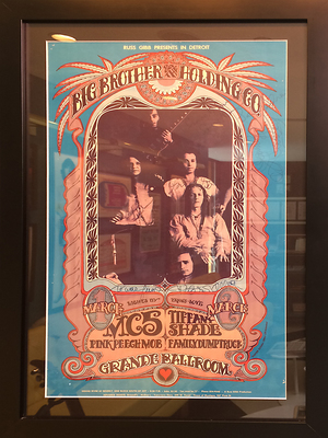 Big Brother and the Holding Company Poster (signed)