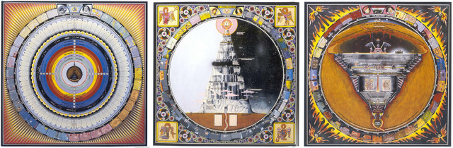 Paul Laffoley - Dante’s Divine Comedy: Il Paradiso, Il Purgatorio, L’Inferno