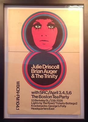 Julie Driscoll at The Boston Tea Party Poster