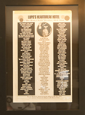Lupo's Headliner Listing Advertisement