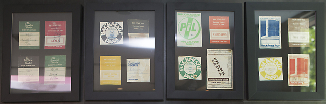 Various Vintage Backstage Passes