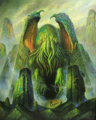 The Crypt of Cthulhu by Bob Eggleton (American, b.1960) on Cuseum