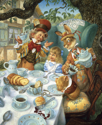 A Mad Tea Party - Alice in Wonderland
