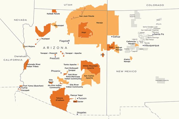 WE ARE HERE | MAP OF TRIBAL LAND