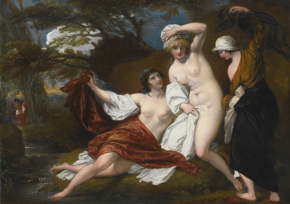 Musidora and her Two Companions, Sacharissa and Amoret 