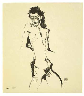 Male Nude (Self-Portrait) I