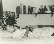 Frida Kahlo on her deathbed (La Casa Azul)