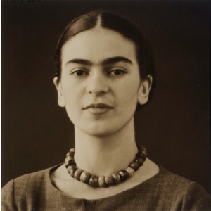 Portrait of Frida Kahlo by Esther Born on Cuseum