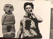 Frida Kahlo smoking