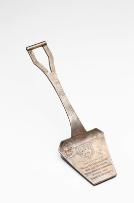 Ceremonial Shovel, October 1960