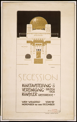 Poster for the Second Vienna Secession exhibition