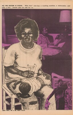 All the Cotton is Picked, “Miss Ann’ Now Has a Washing Machine, a Dishwasher, and Only a Few, Menial Jobs are Left for Us